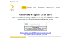 Desktop Screenshot of pcsorders.sprint.com