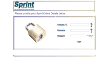 Tablet Screenshot of online.sprint.ky